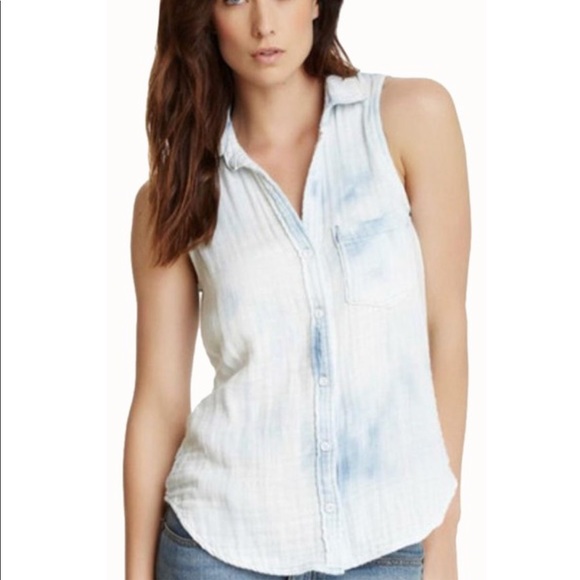 Anthropologie Cloth & Stone Sleeveless Blouse XS - Picture 1 of 3